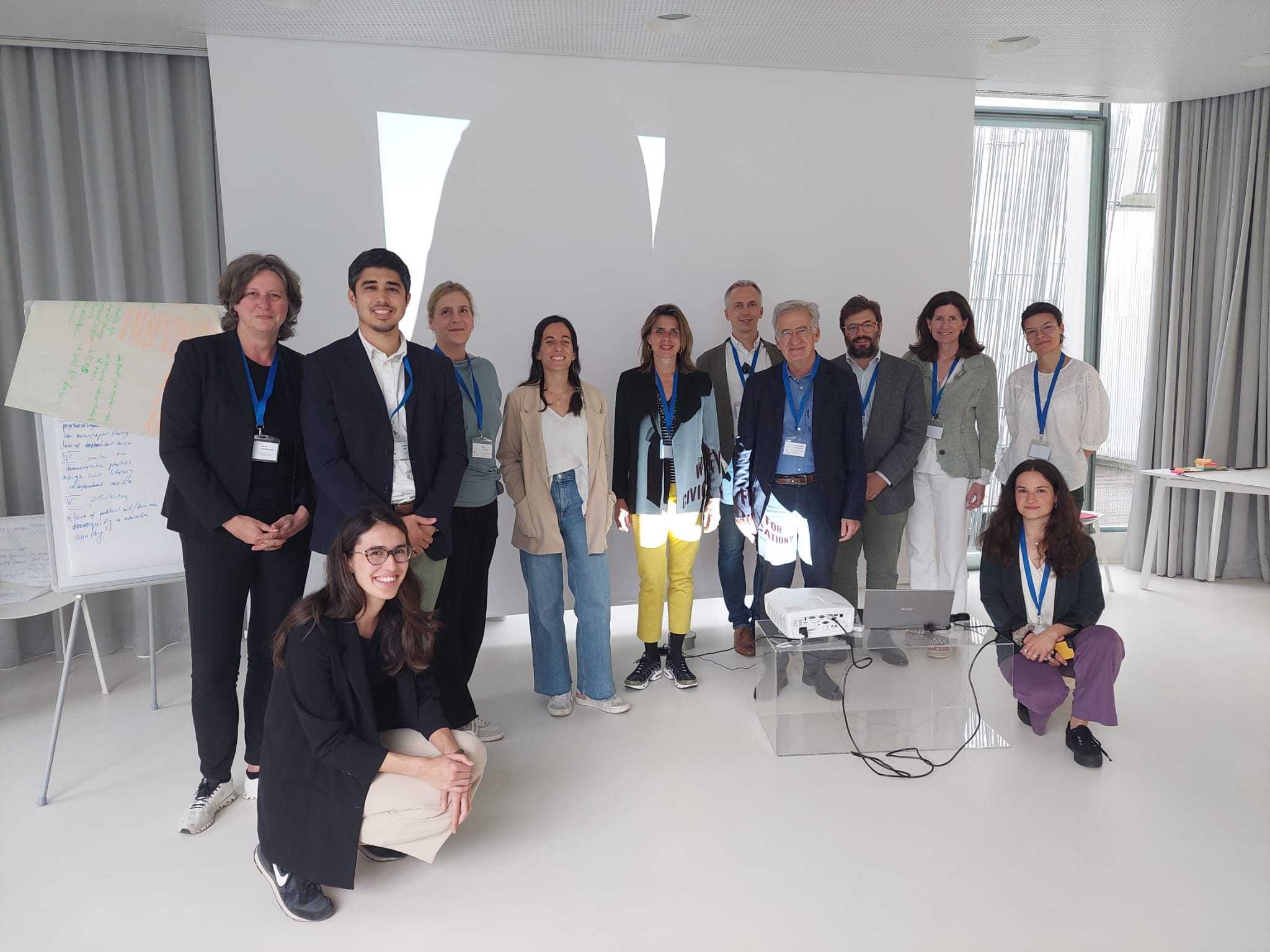 Participants NECE Lab, June 2023. Picture of all participants taking part in the NECE Lab in Madrid.