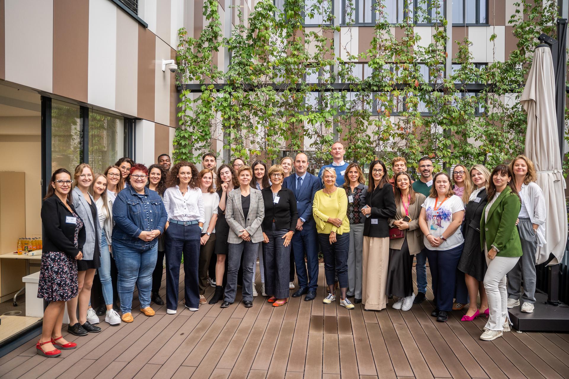 Group photo of the Financial Literacy Lab participants.