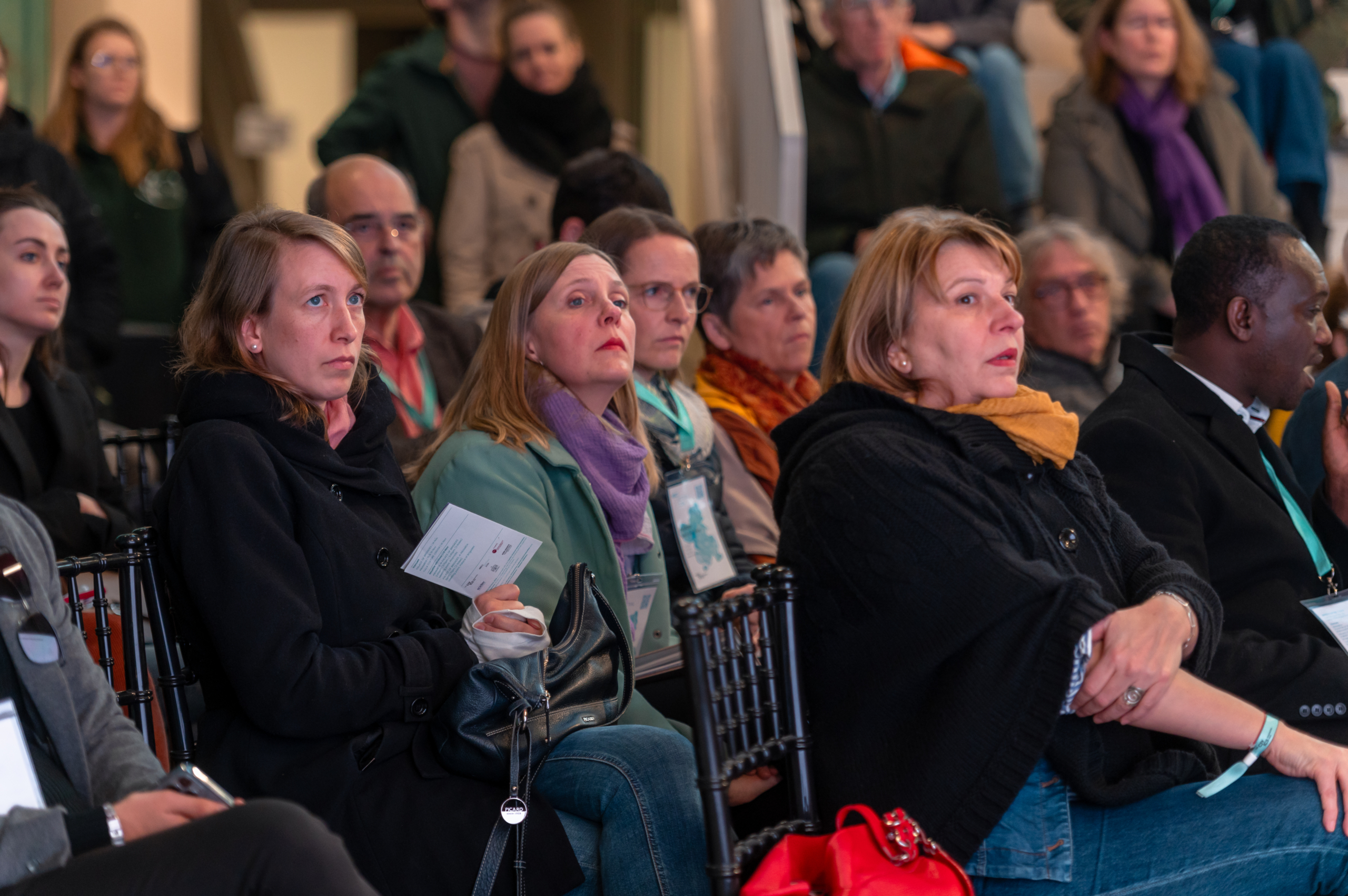 © THE CIVICS Innovation Hub | Geri Lula The seated audience during NECE Festival 2024.