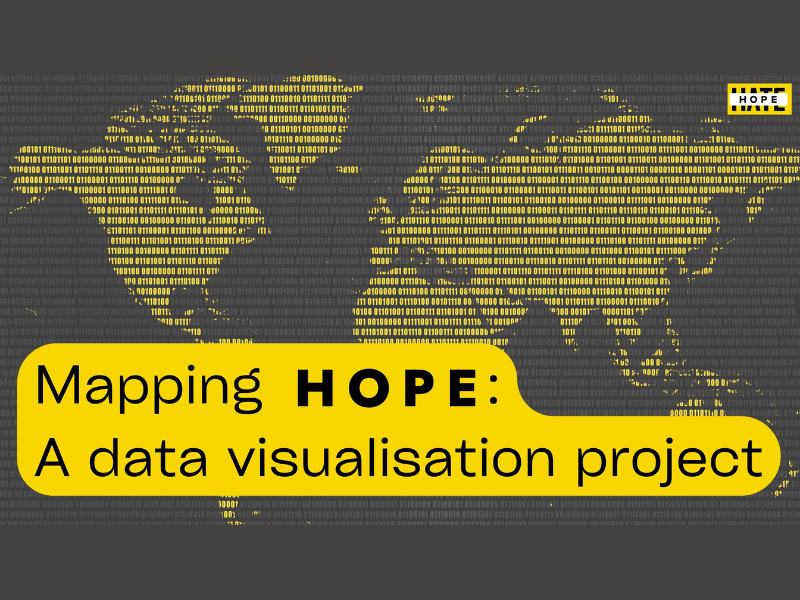 Visual for the project Mapping HOPE