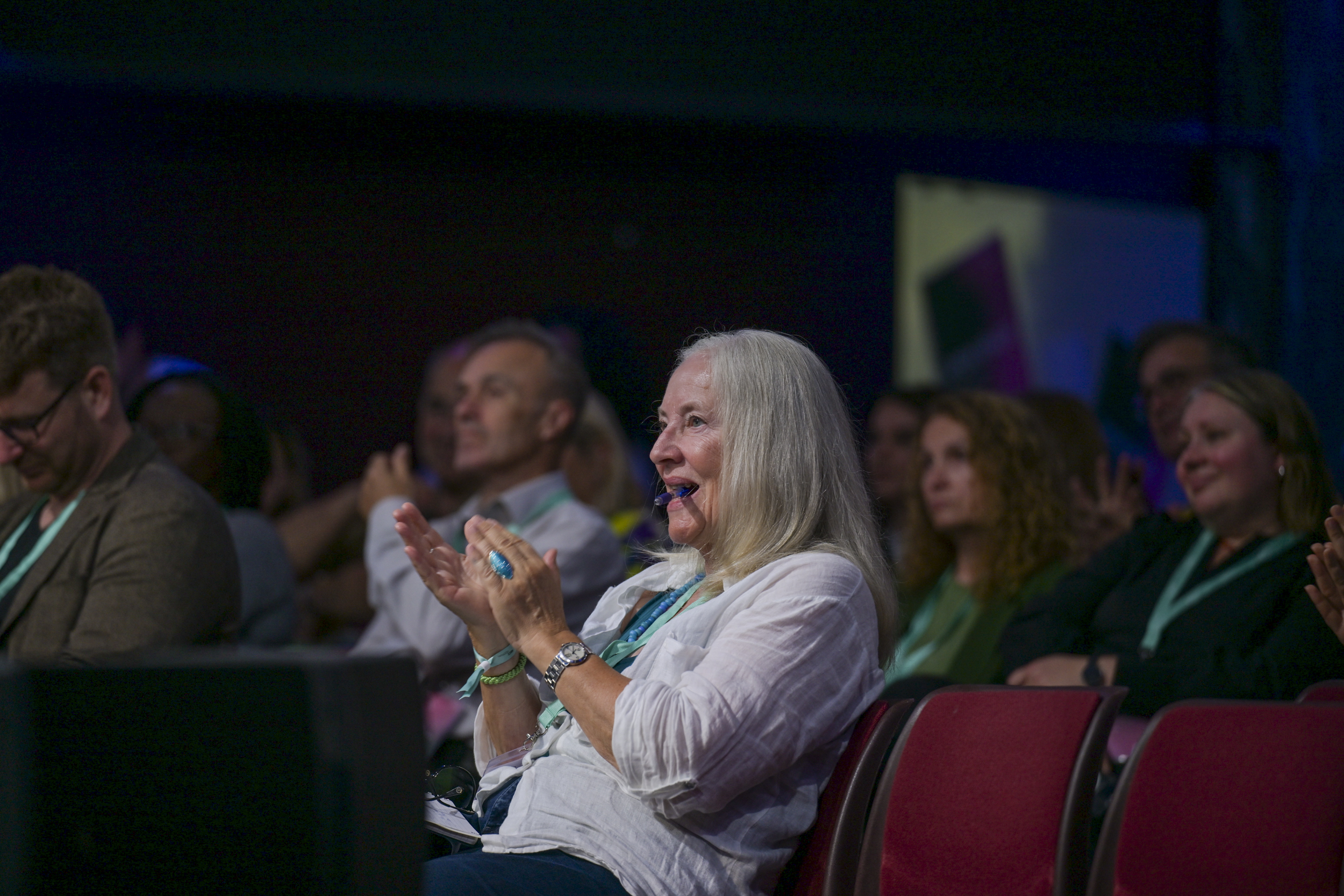 © THE CIVICS Innovation Hub / Werner Anderson The audience of the NECE Festival: HOPE.