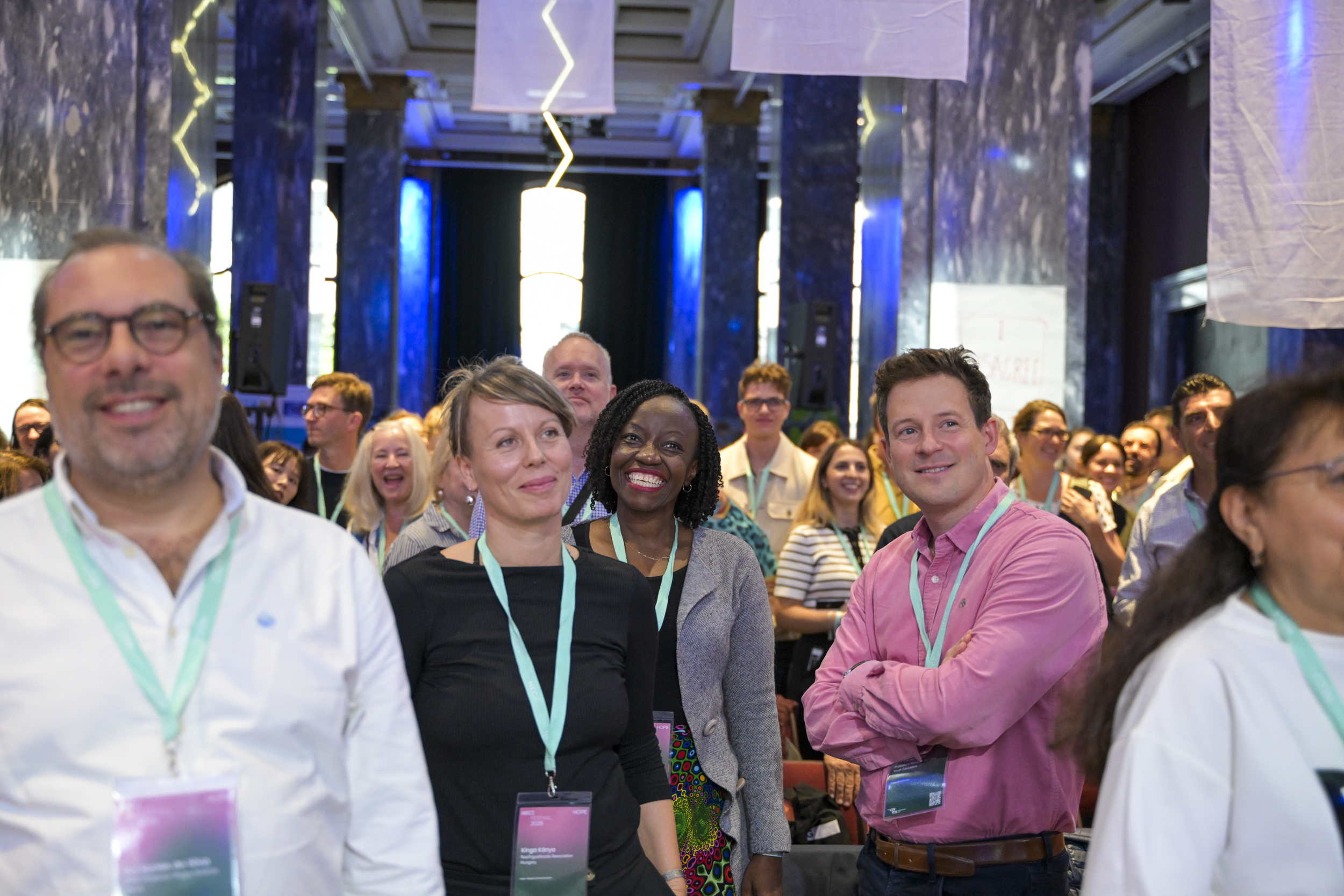 © THE CIVICS Innovation Hub / Werner Anderson The audience of the NECE Festival: HOPE